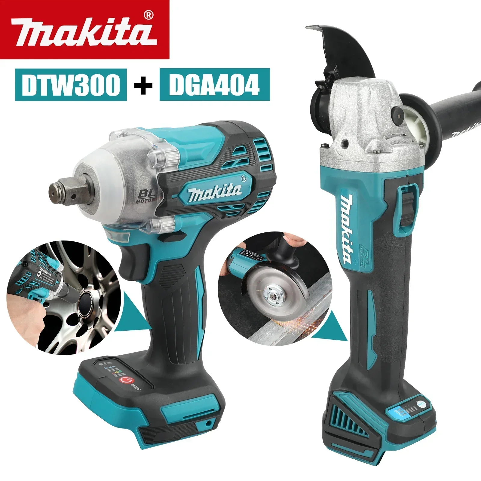 Makita Drill Dtw300 - 마키타 DTW300 또는 DGA404 콤보: 18V,