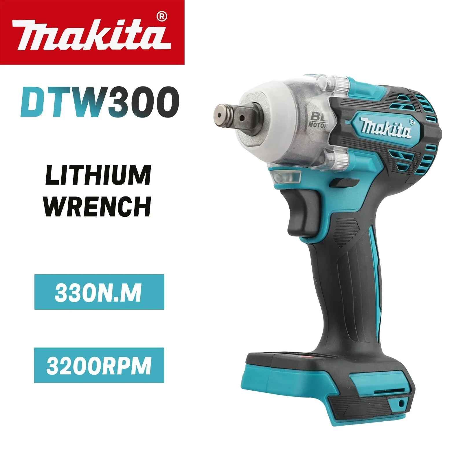 Makita Drill Dtw300 - 마키타 DTW300 1/2인치 척 330Nm 18V