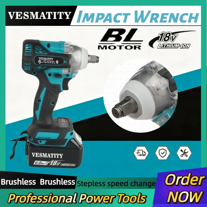 Makita Drill Dtw300 - DTW300 무선 전기 스크루드라이버 속도 브러시리스