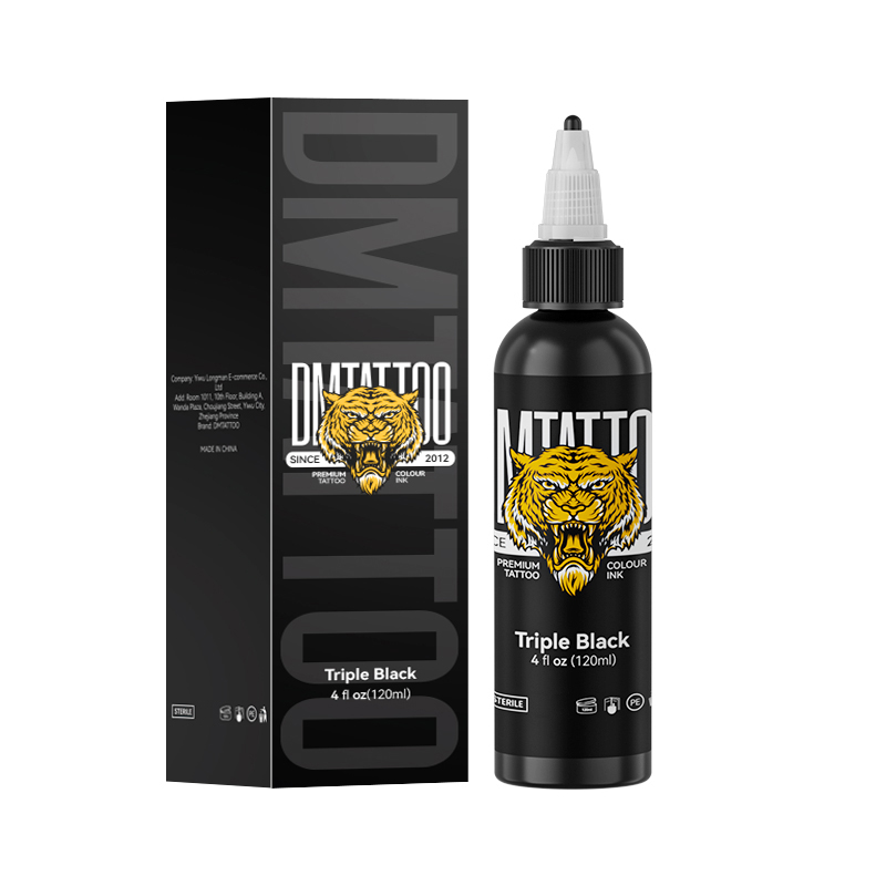 White Toner Transfer Paper - 120ml 문신 잉크 안료 트루 블랙/트리플