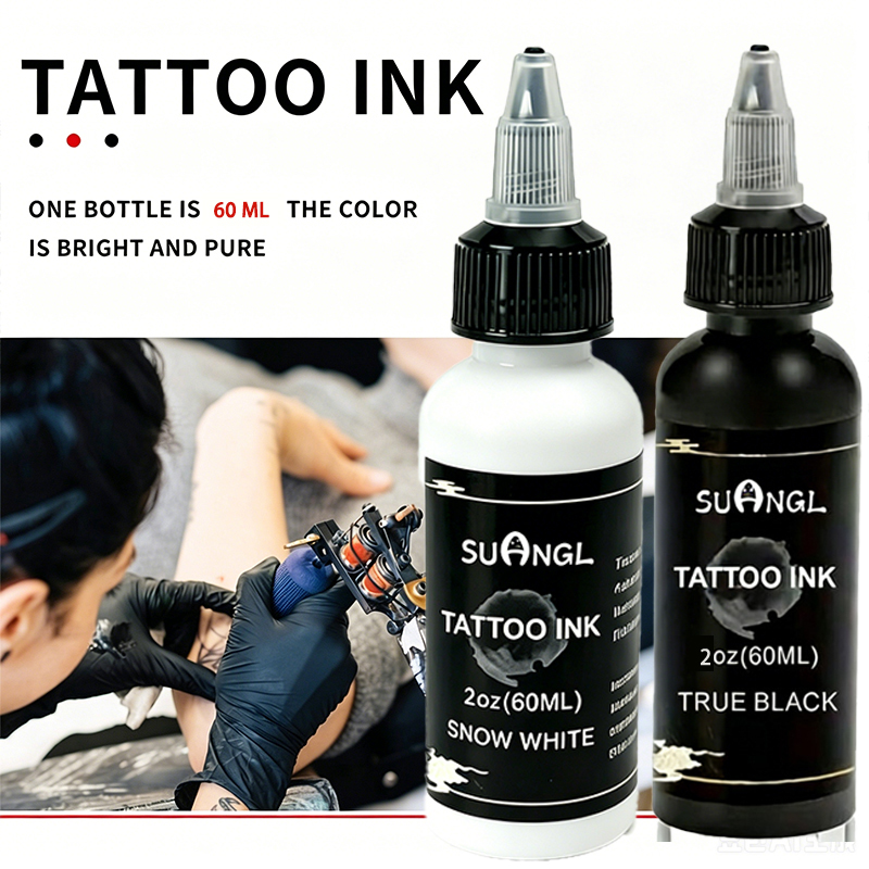 White Toner Transfer Paper - 1/2Pcs 60ml 화이트 블랙 문신 잉크