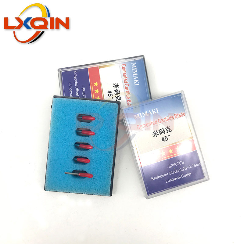 Cutting Plotter Blade - LXQIN 5pcs 미마키 커팅 플로터용 45도