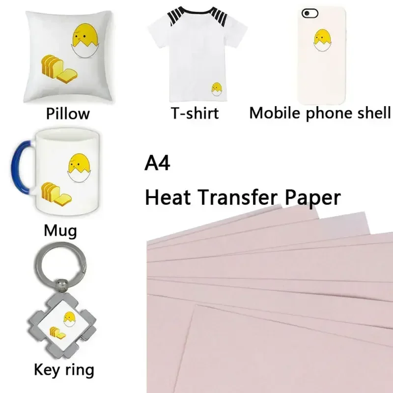 White Toner Transfer Paper - 다리미 온 원단 잉크젯 프린터 머그잔,