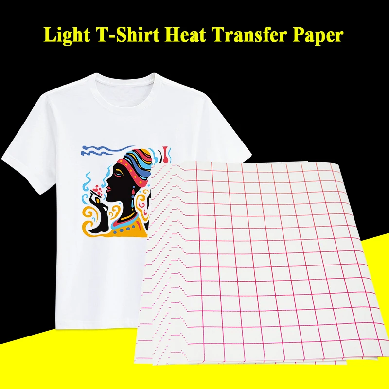 10 시트 잉크젯 열전사 용지 A4 면 티셔츠 진한 검 - White Toner Transfer Paper 리뷰 및 가격