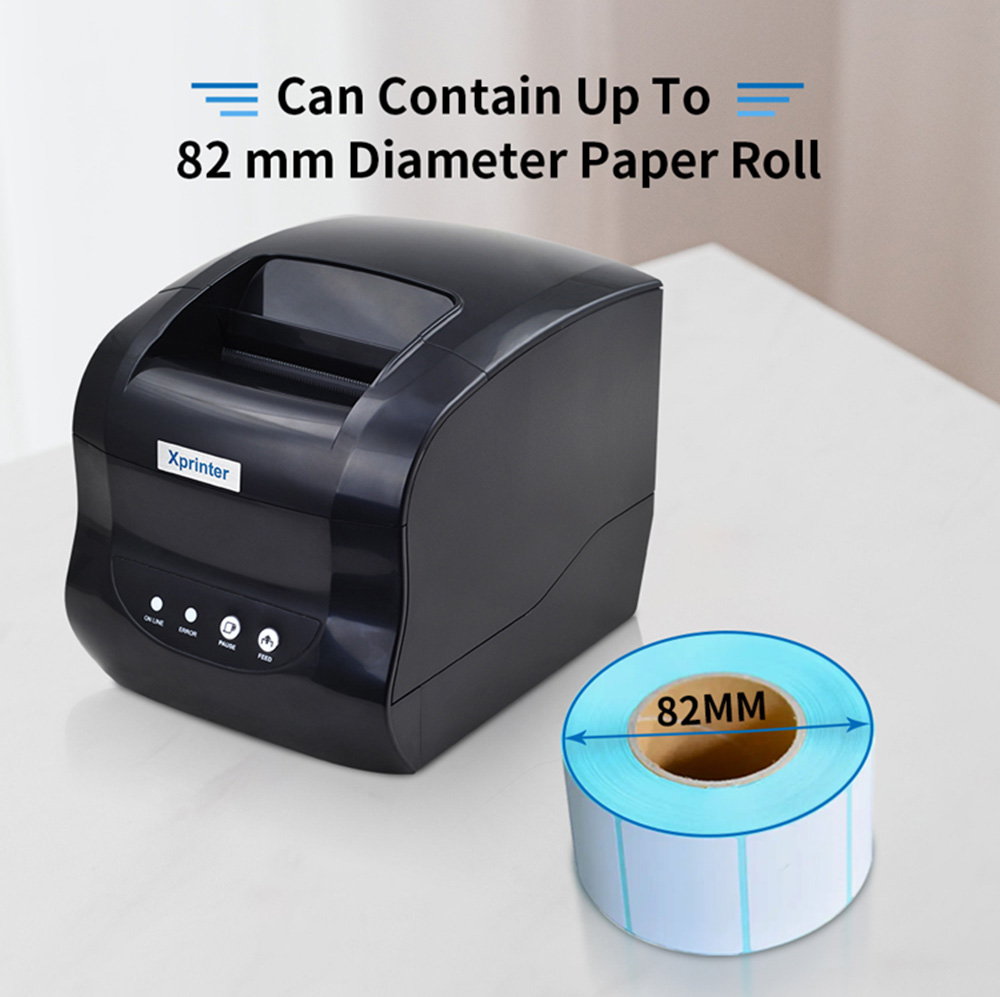 Xprinter 365B 열 라벨 프린터 바코드 스티커 - Commercial Book Printing Machines 리뷰 및 가격