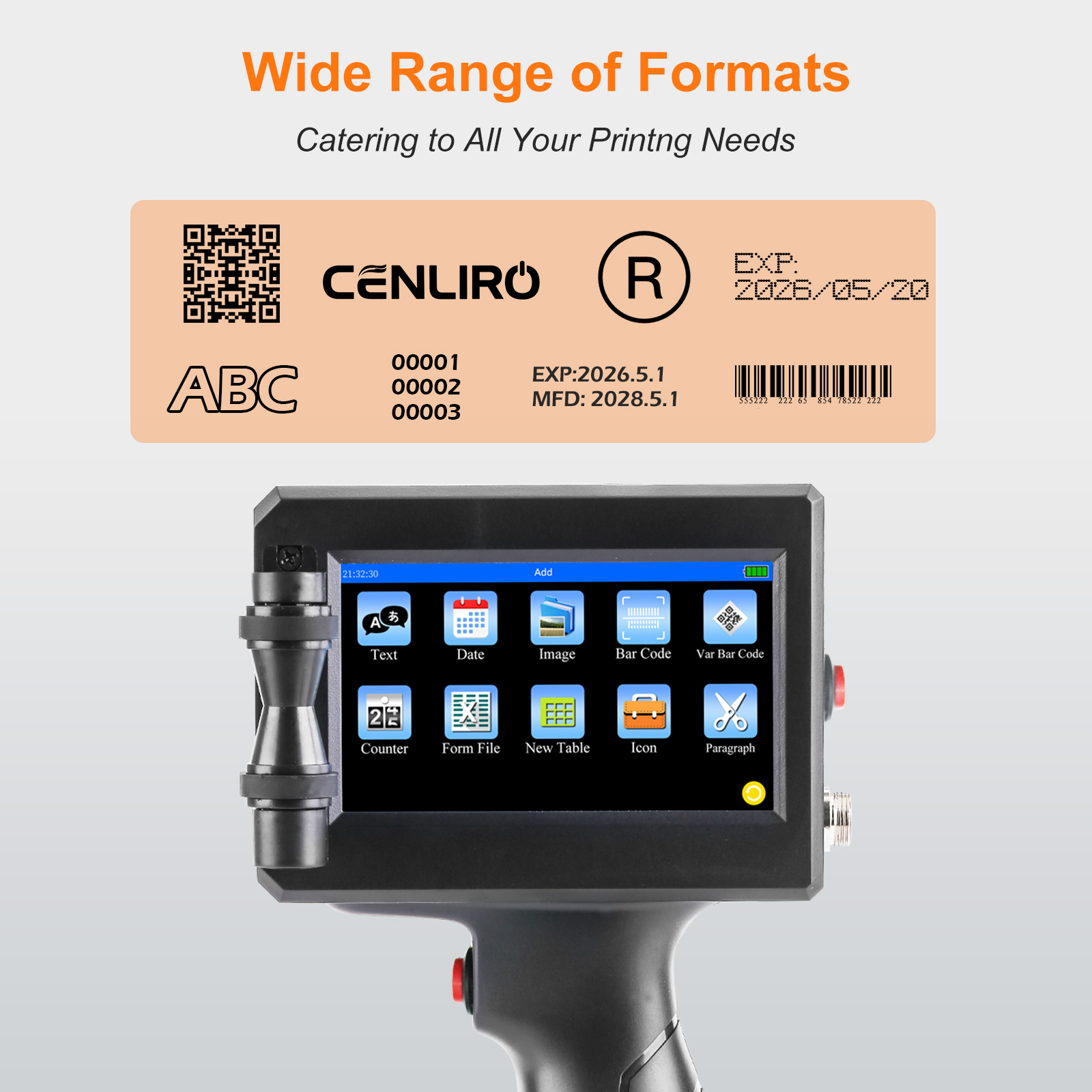 CENLIRO 12.7/25.4mm 휴대용 잉크젯 프린 - Commercial Book Printing Machines 리뷰 및 가격