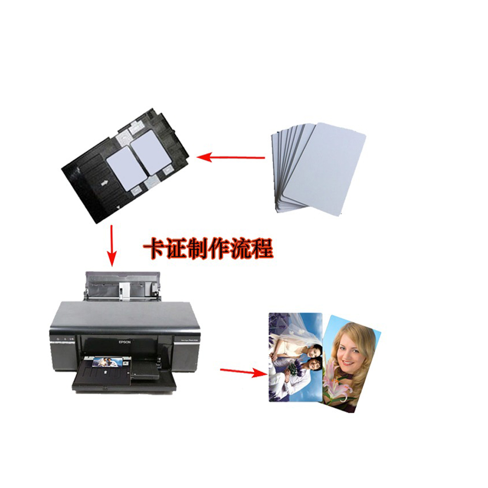 20PCS 광택 흰색 빈 잉크젯 인쇄 가능 PVC 카드 - Commercial Printing Machine 리뷰 및 가격