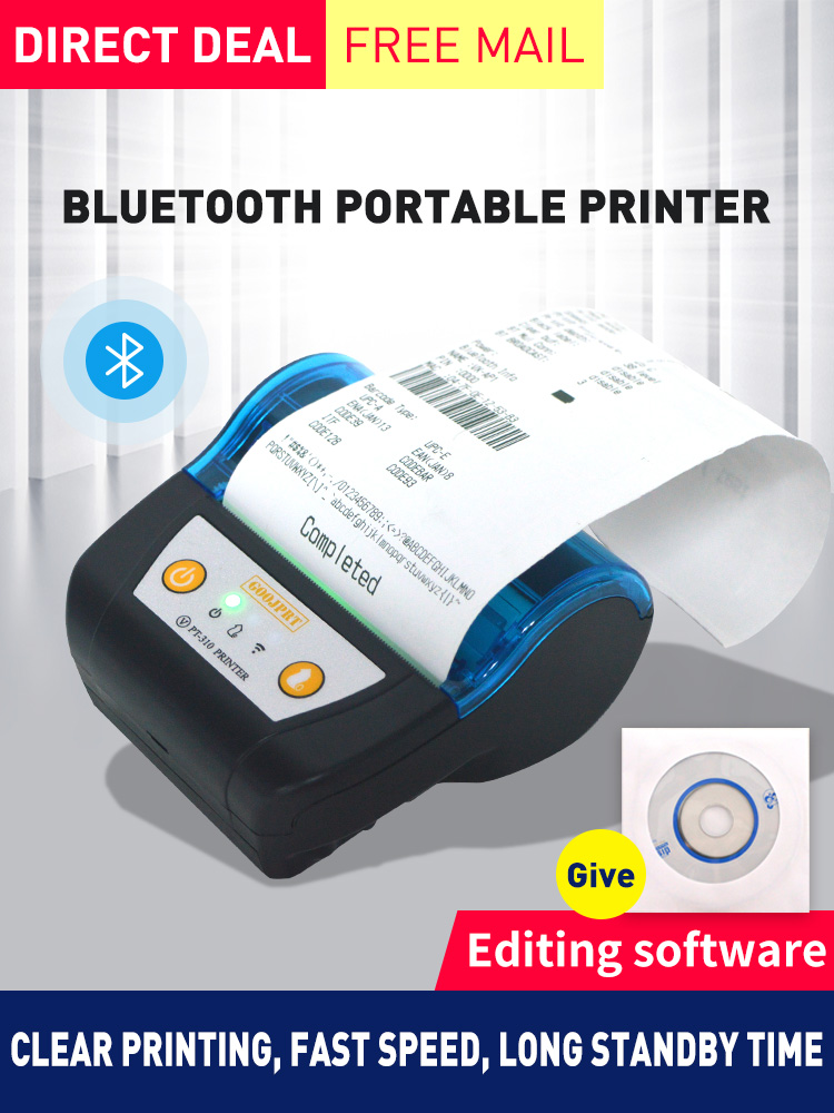 미니 휴대용 프린터 열전사 무선 영수증 80mm 블루투 - Commercial Book Printing Machines 리뷰 및 가격