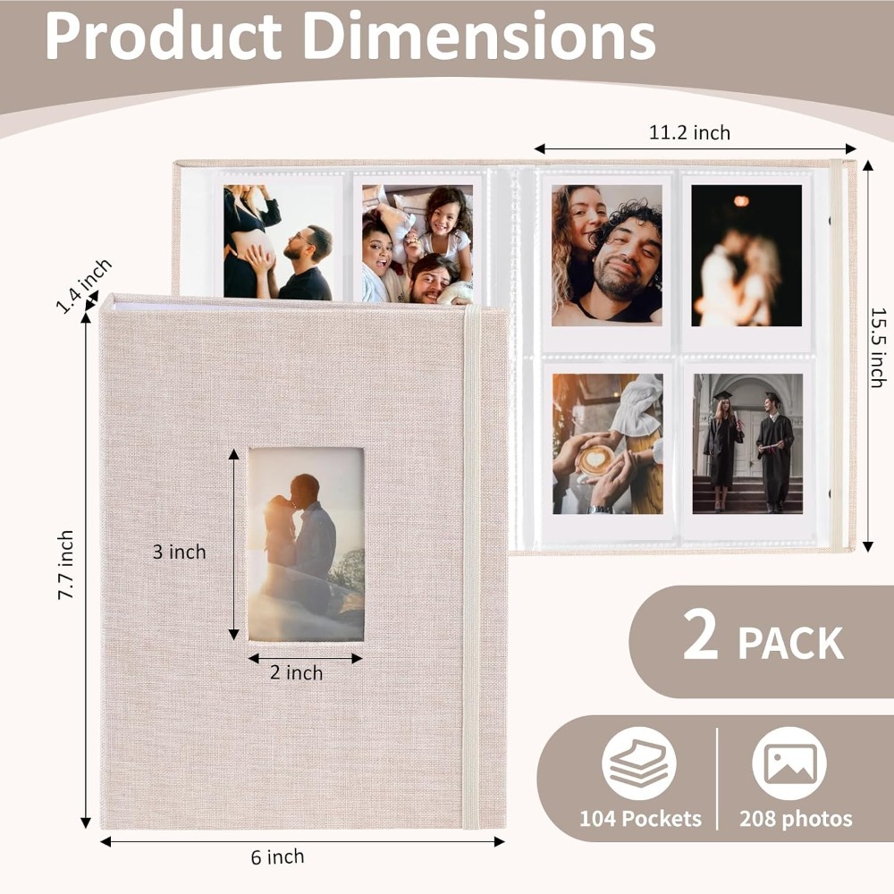 컴팩트 리넨 인스턴트 포토 앨범북, 인스탁스 미니, 스 - Commercial Book Printing Machines 리뷰 및 가격