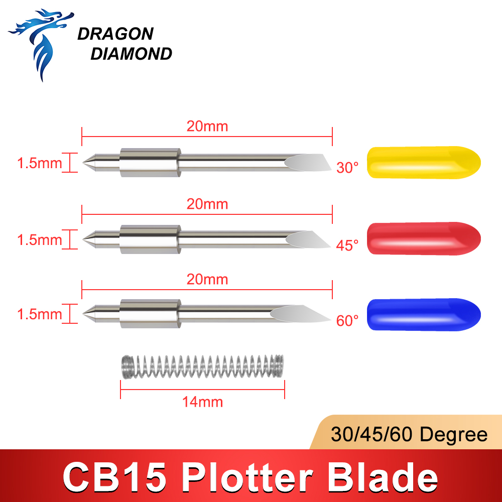드래곤 다이아몬드 5 PCS 30/45/60도 Grap - Cutting Plotter Blade 리뷰 및 가격