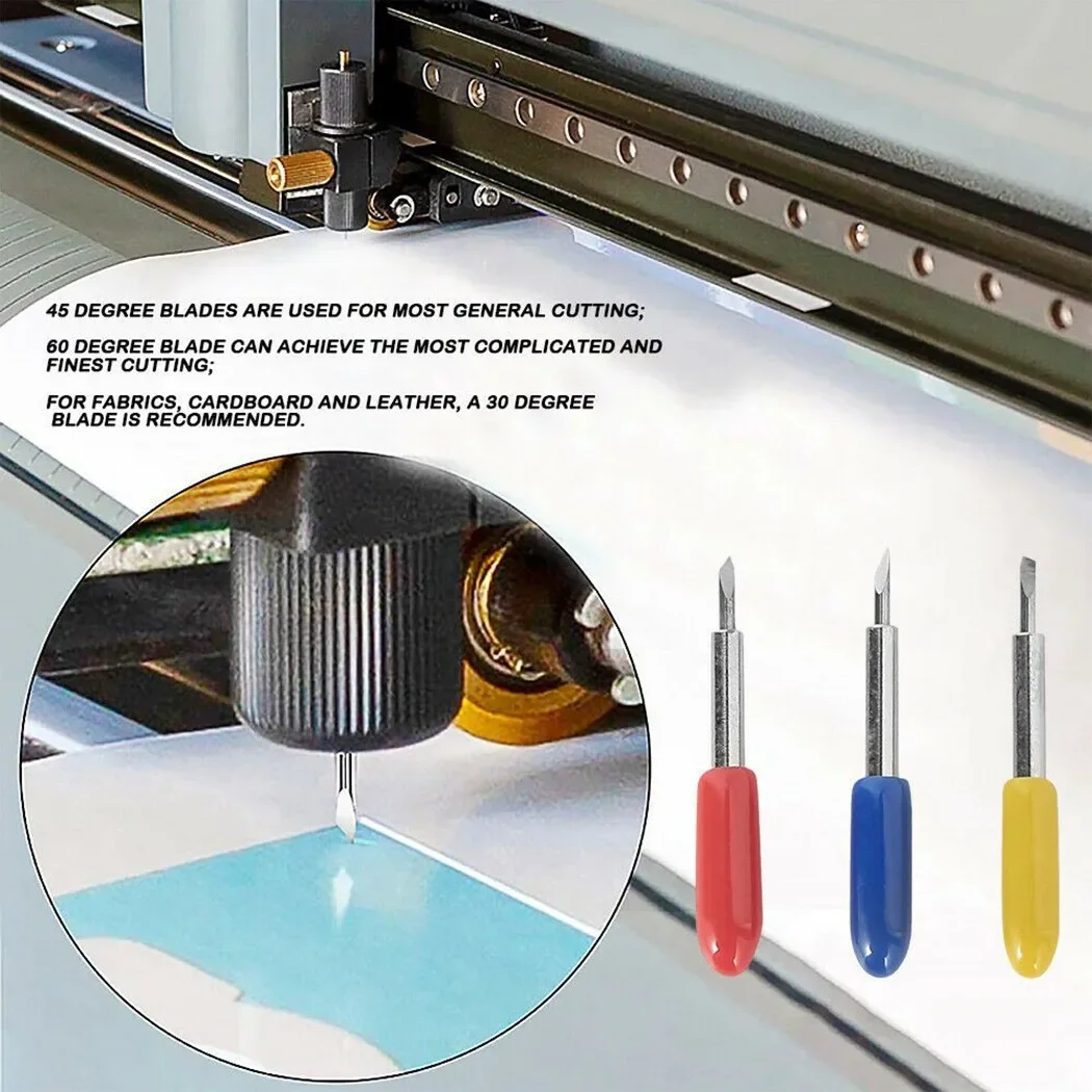 50Pcs 30/45/60 학위 Roland Cricu - Cutting Plotter Blade 리뷰 및 가격