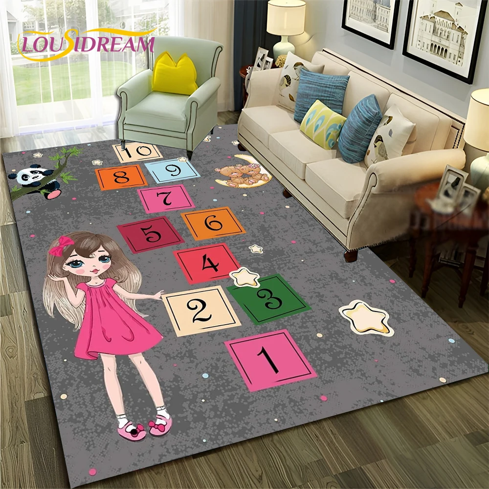 3D Hopscotch 어린이 디지털 게임 소년 소녀  - Commercial Digital Printing 리뷰 및 가격